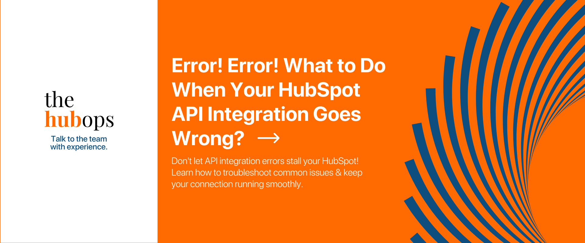 API integration - The HubOps