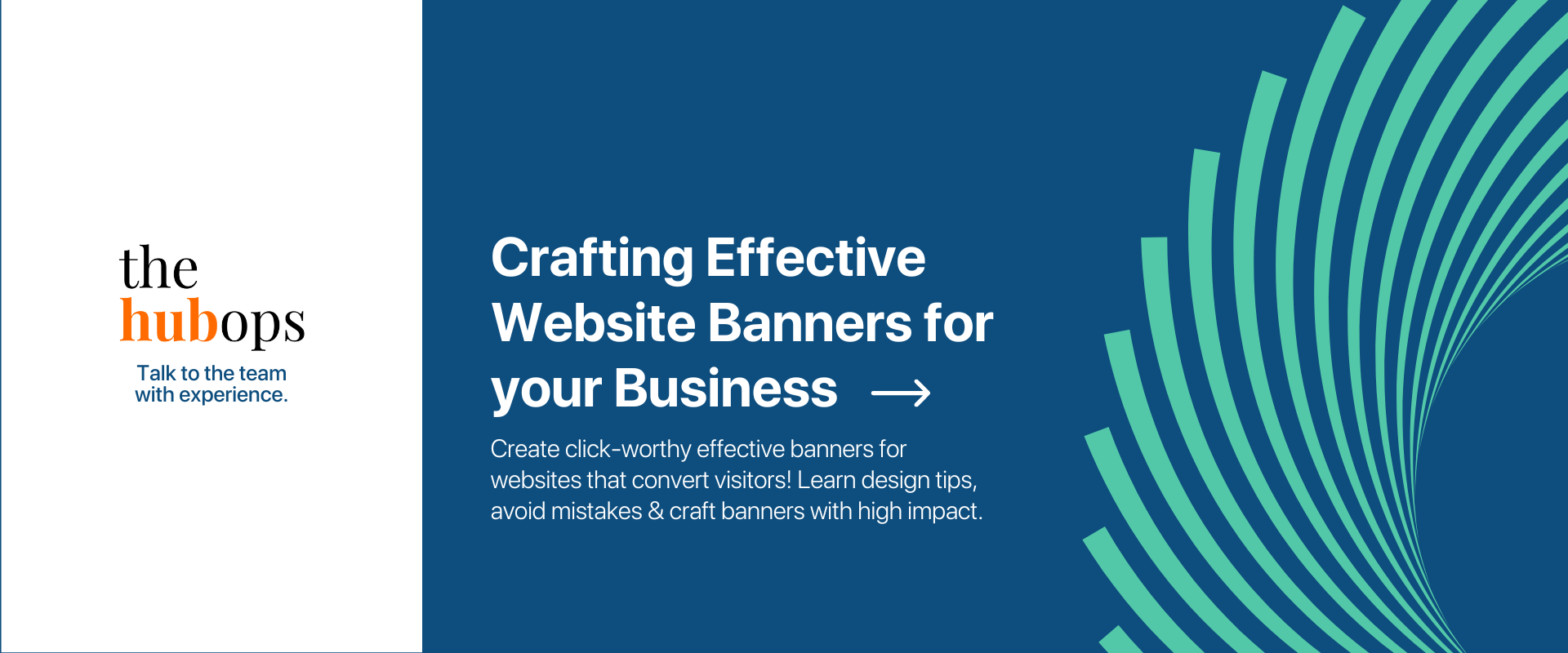 Effective Website Banners - The HubOps