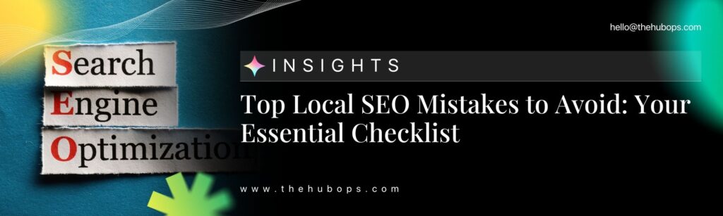 Top Local SEO Mistakes to Avoid: Your Essential Checklist